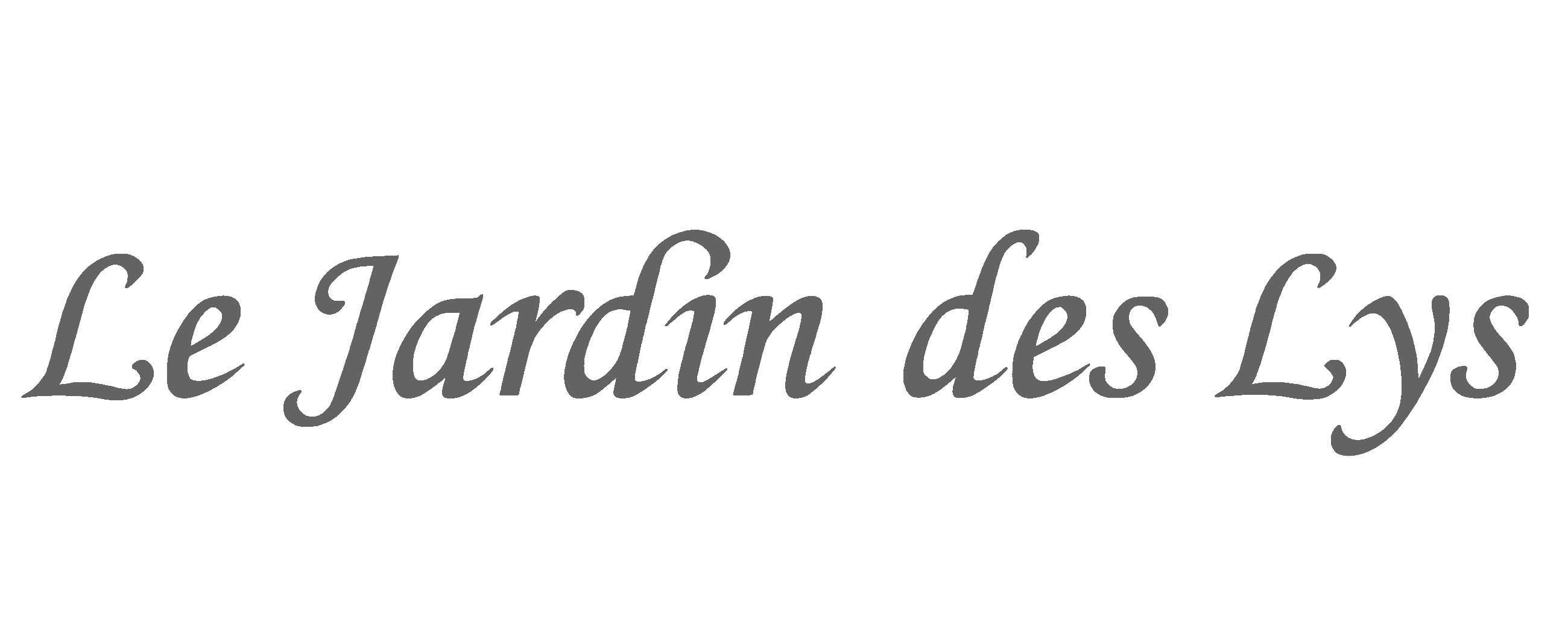 Le Jardin des Lys